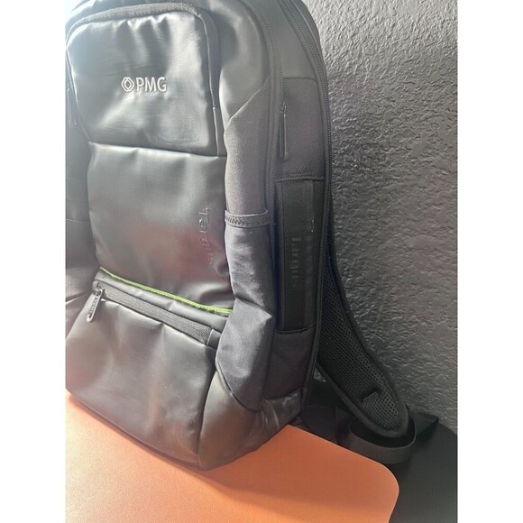 Targus PMG Solid Black Laptop Backpack – Sleek & Versatile for Work or Travel - Picture 5 of 15